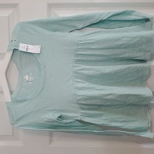 New with tags Justice baby doll top